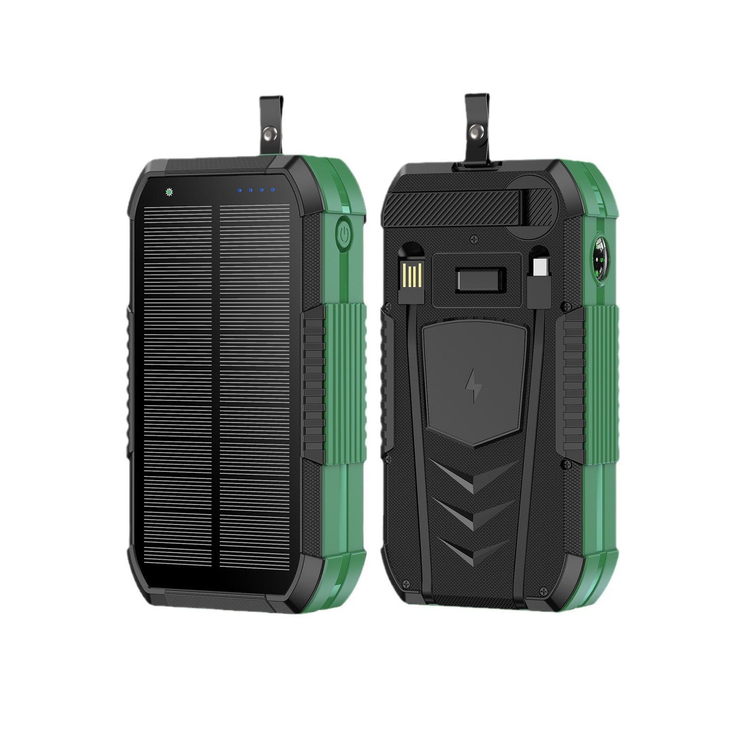 Outdoor Solar Powerbank mit Robuster Schutzhülle Brehn