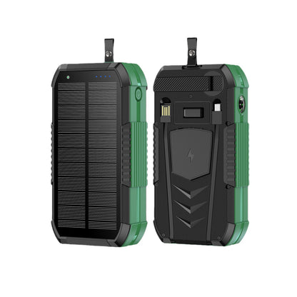 Outdoor Solar Powerbank mit Robuster Schutzhülle Brehn
