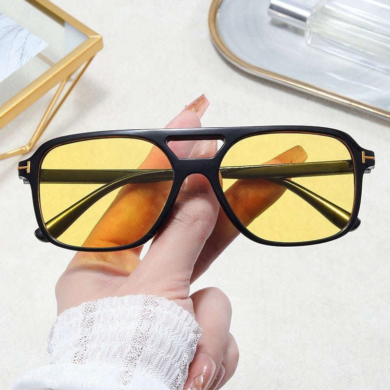 Moderne geometrische Rahmenbrille Brehn