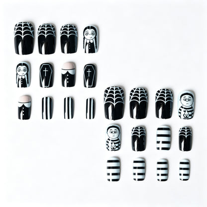 Künstlerisches Halloween Charakter Nagelkunst Set
