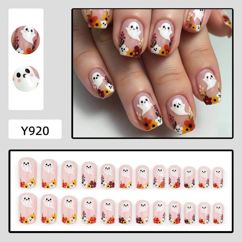 Kunstnägel mit Verspieltem Geist-Design Brehn