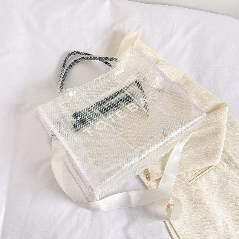 Transparente Tragetasche Brehn