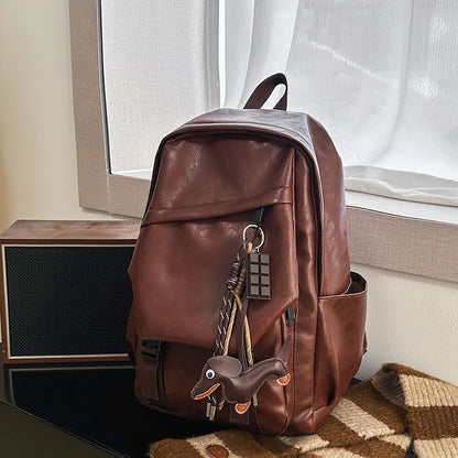 Minimalistischer Leder-Rucksack Brehn