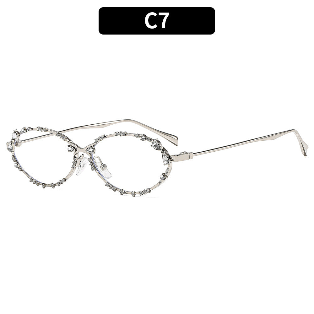 Dekorative Cat-Eye Brillen