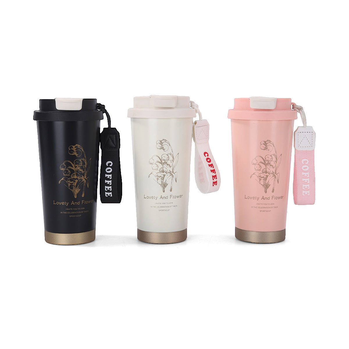 Damen eleganter und isolierter To-Go Trinkbecher Brehn