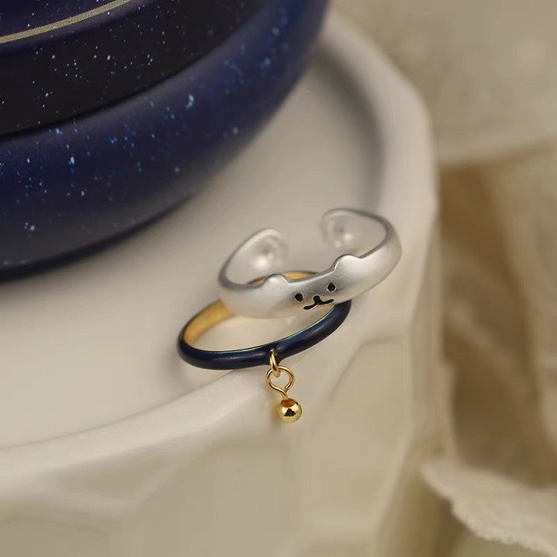 Süßes Tierpfoten-Ring-Set Brehn