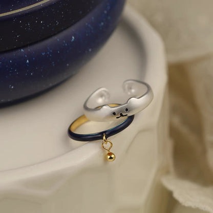Süßes Tierpfoten-Ring-Set Brehn