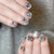 Glamouröse mit Strass verzierte Press-On Nägel Brehn