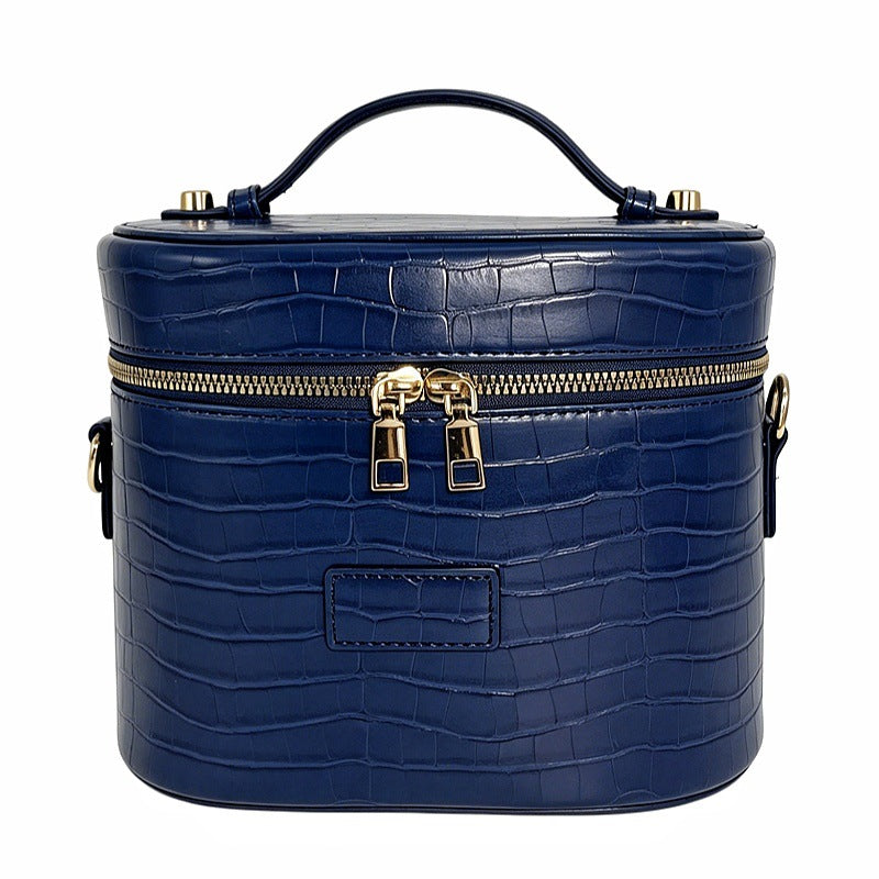Kosmetiktasche Im Eleganten Krokodil-Look Von Brehn