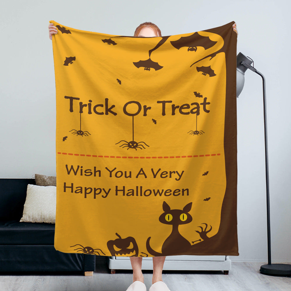 Halloween Themen Fleece Decke Brehn
