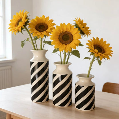 Dekorative Feder Druck Vase Brehn