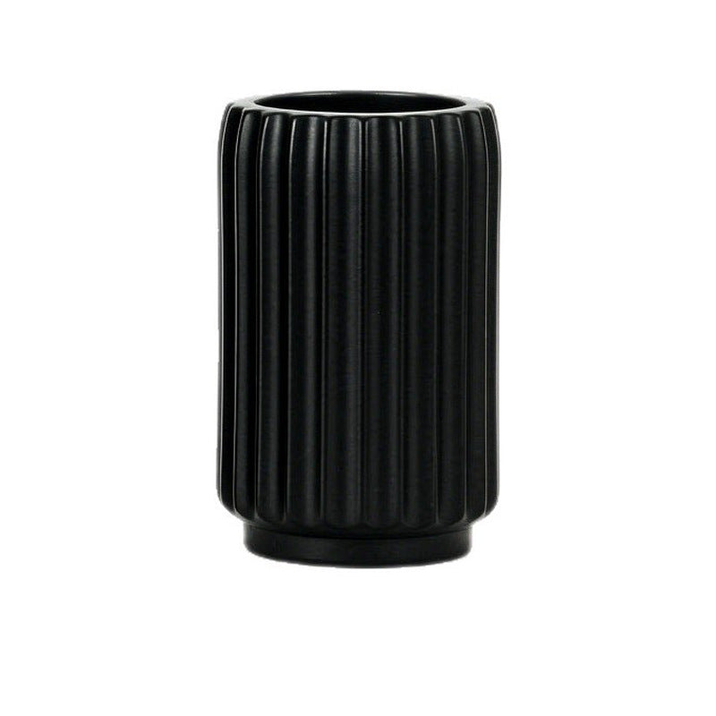 Elegante Fluted Dekorative Bodenvase Brehn