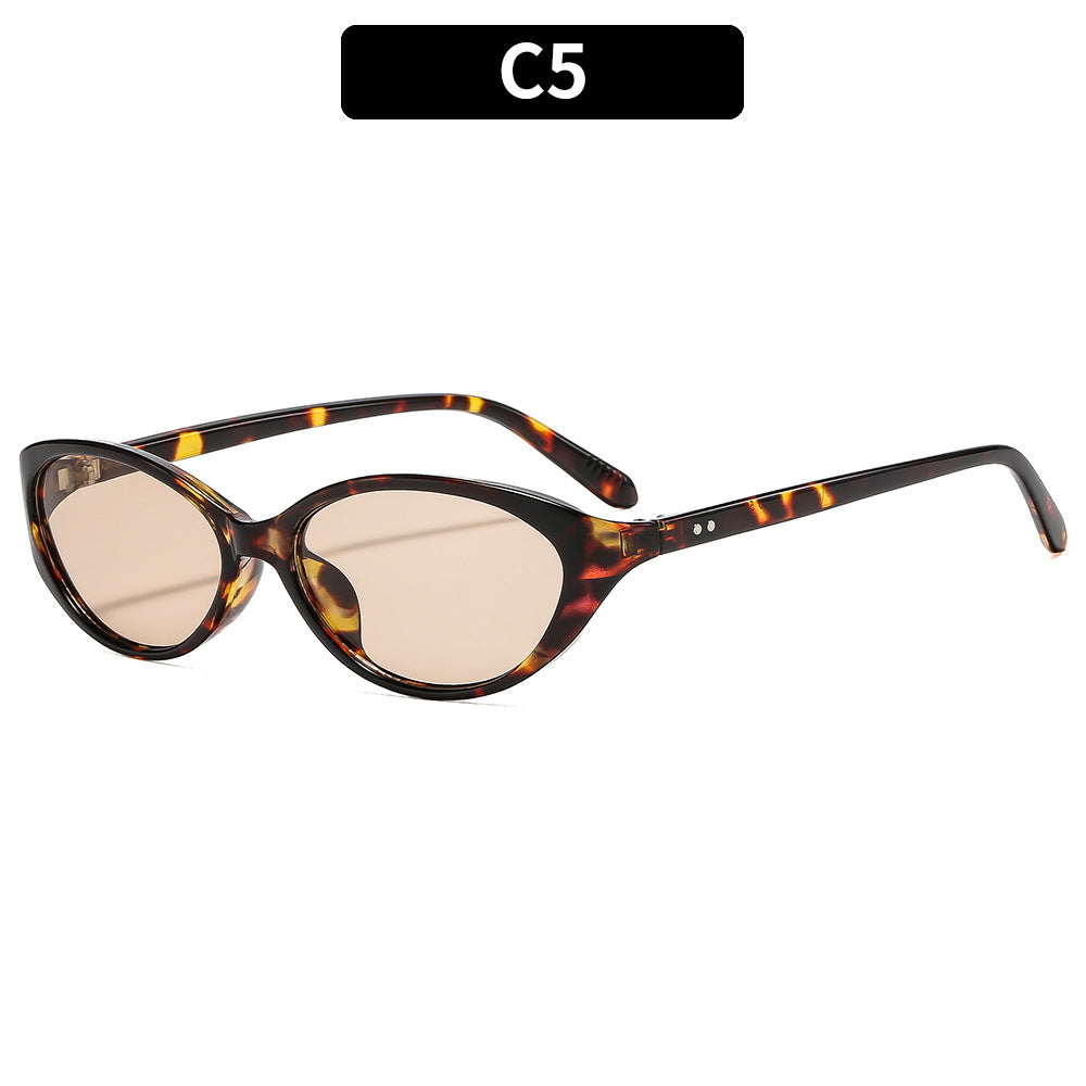 Vintage-inspirierte Katzenaugen-Sonnenbrille Modischer Reiz