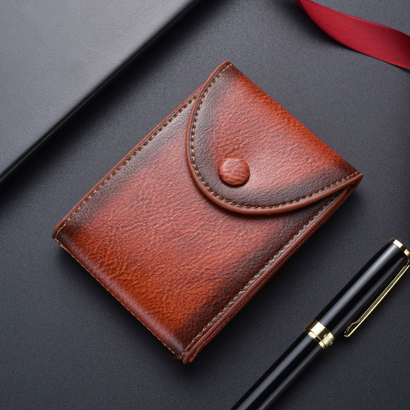 Premium Leder Visitenkartenhalter Brehn
