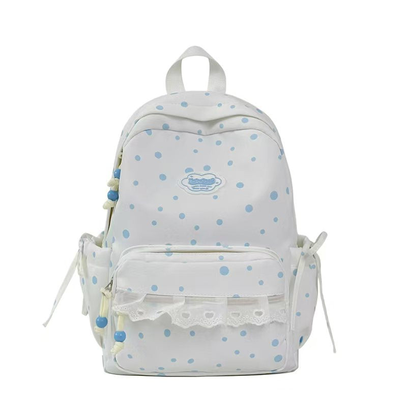 Adorables Pünktchen Design Rucksack Brehn