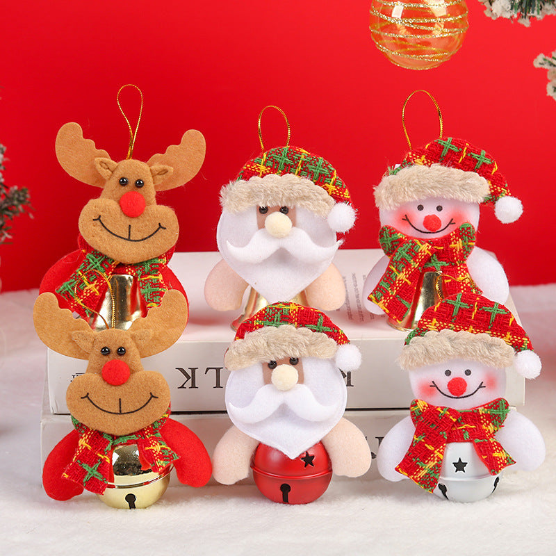 Niedliche Weihnachtsmann-Dekorationsfigur Brehn