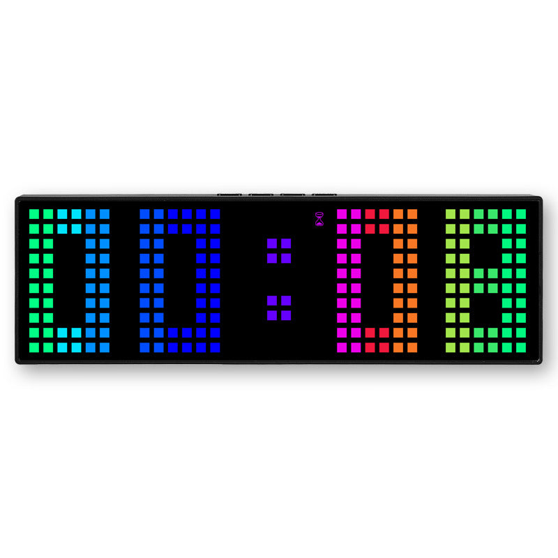 Digitaler LED-Wecker mit Farbwechsel Brehn