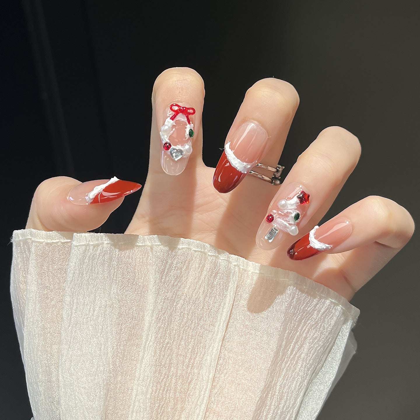 Urlaubs-Themen Press-On Nagelkunst Brehn