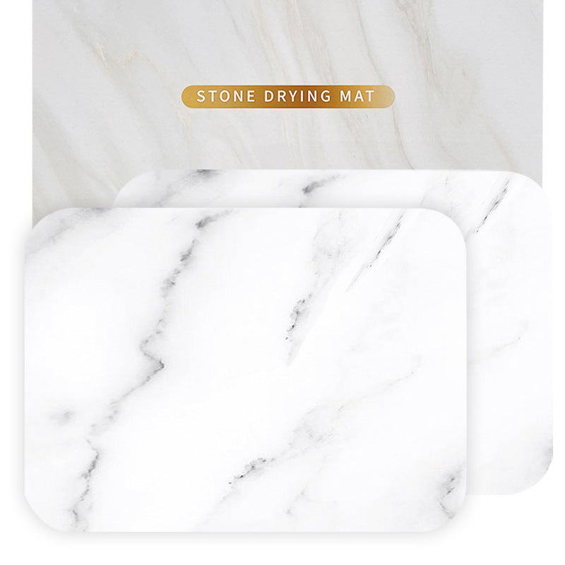 Luxuriöse Marmor Design Trocknungsmatte
