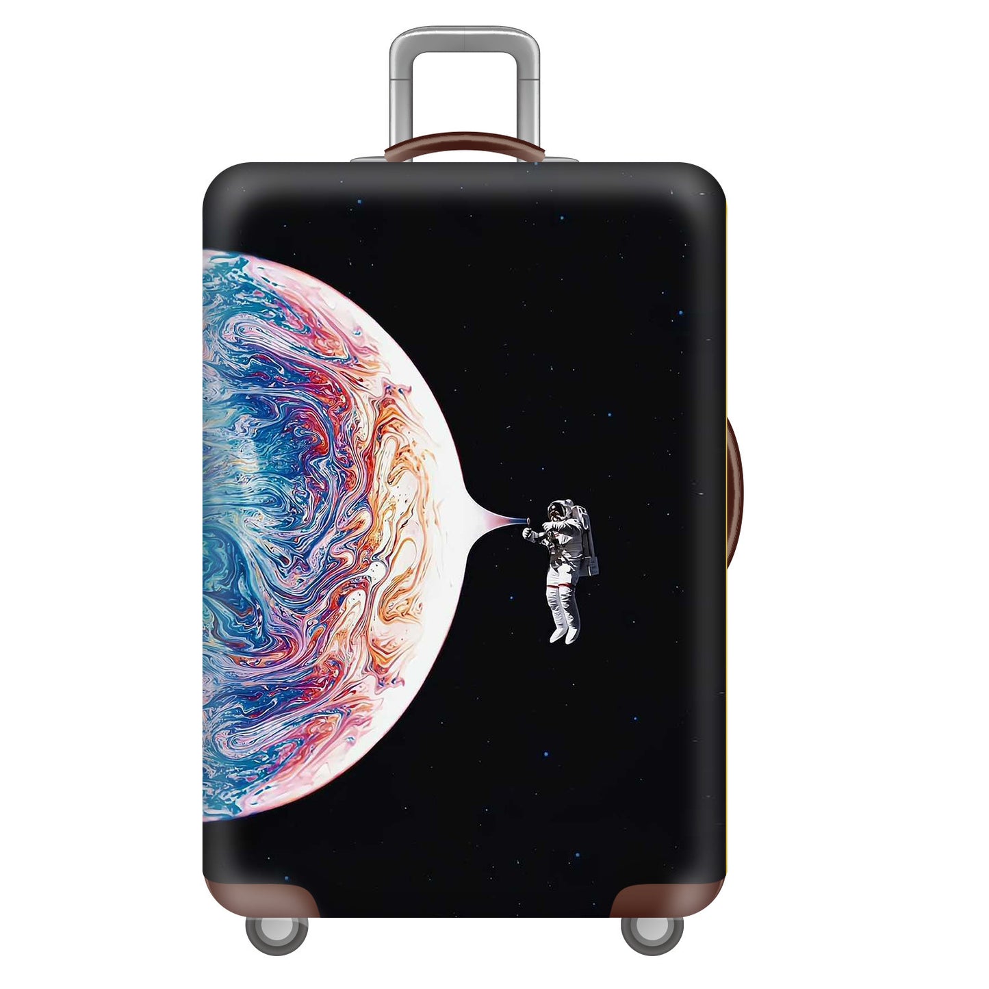 Unisex Hartschalenreisekoffer mit kreativem Astronautenmotto Brehn