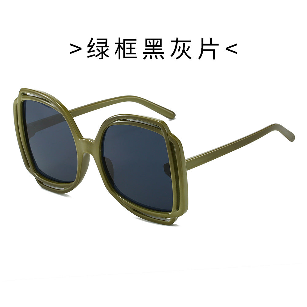 Damen Fashion Sonnenbrille mit modernem Rahmen Brehn