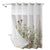 Elegante Blumendruck Duschvorhang Brehn