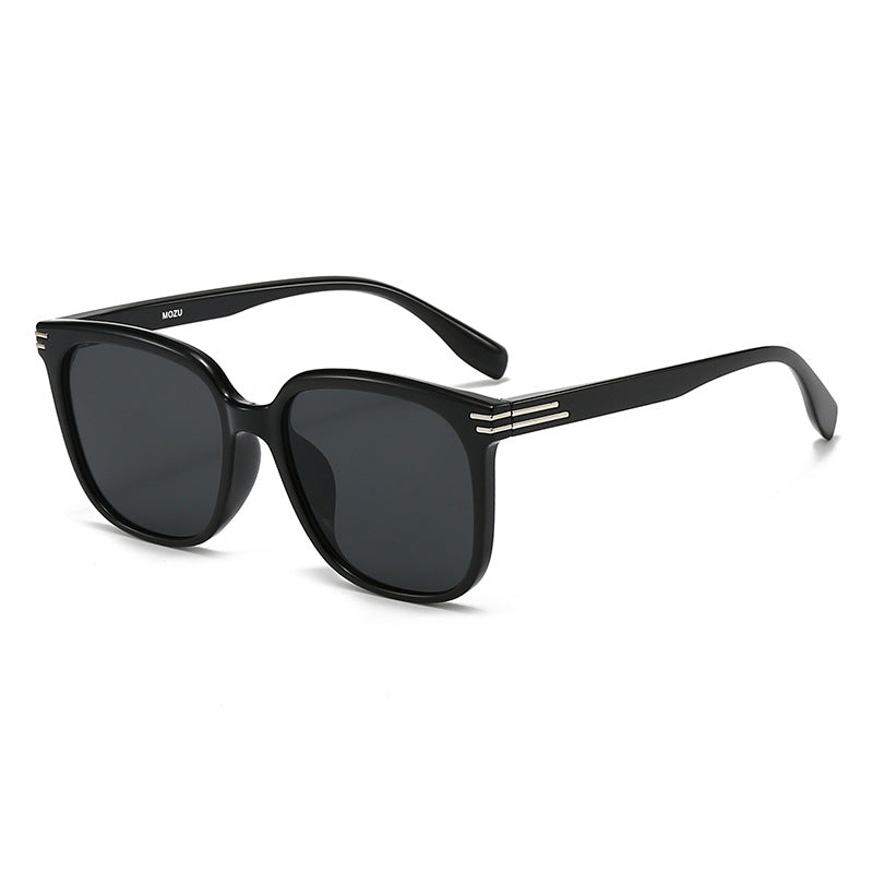 Premium Übergroße Quadratische Rahmen Sonnenbrille