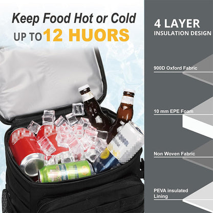 Mehrfach-Compartment Isolierte Kühler Rucksack