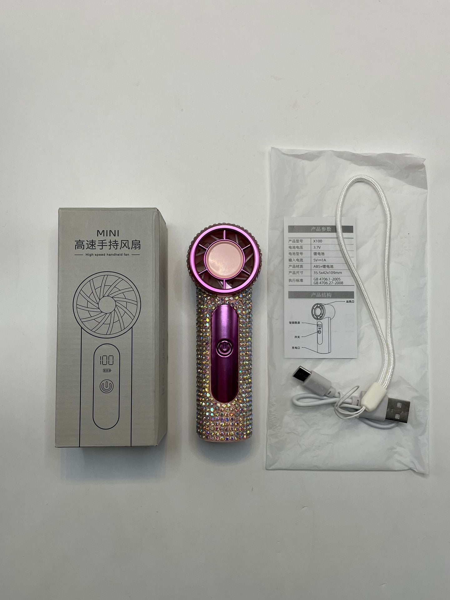 Damen tragbarer USB Ventilator Brehn