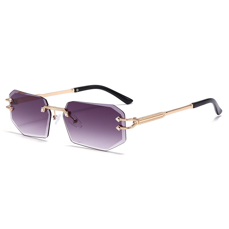 Damen modische Sonnenbrille mit elegantem achteckigem Rahmen Brehn