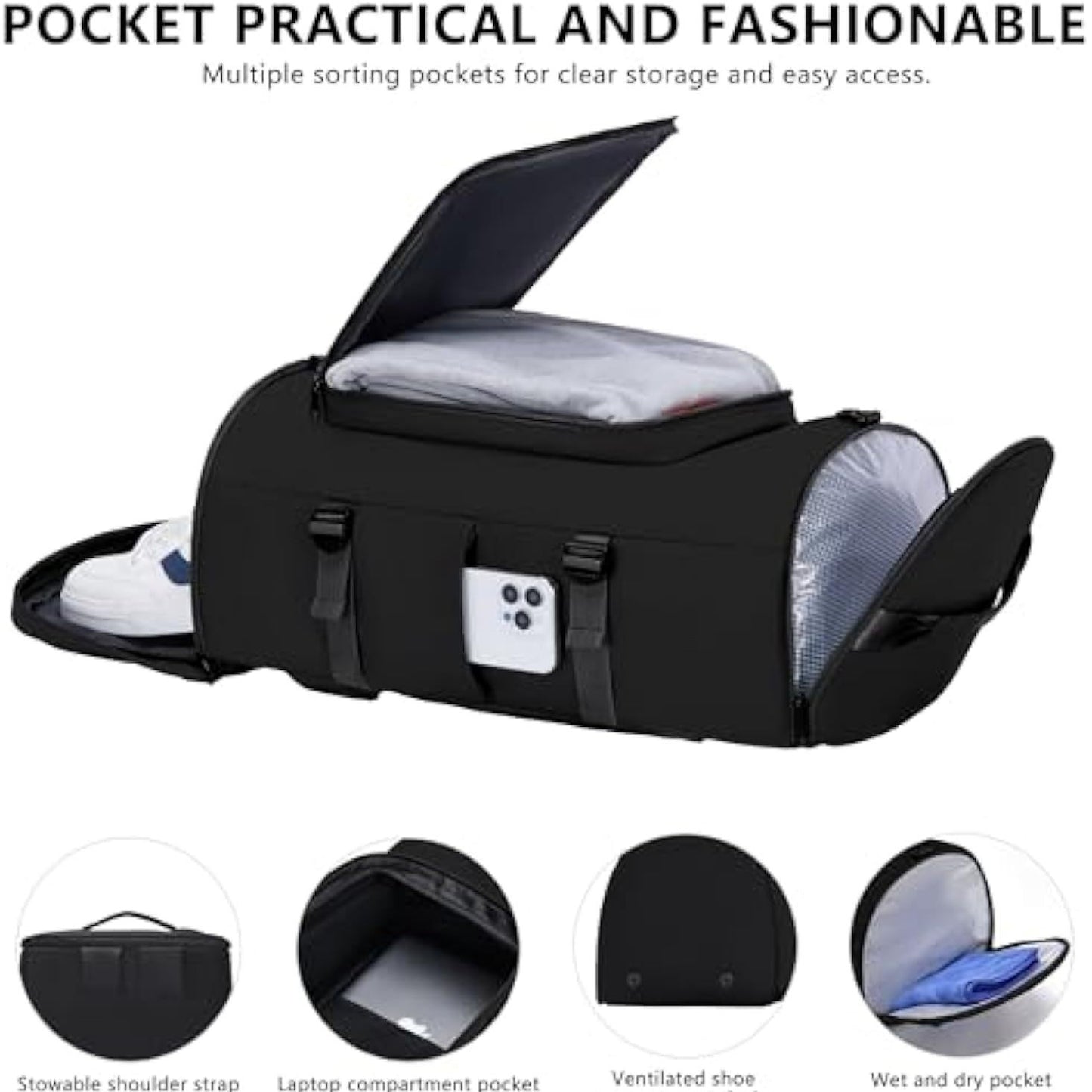 Sportlicher und Multifunktionaler Rucksack Brehn