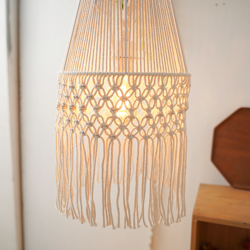 Dekorative Macramé Hängelampe Brehn