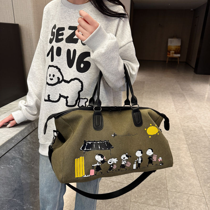 Multifunktionale Freizeit-Reisetasche mit Buntem Design Brehn