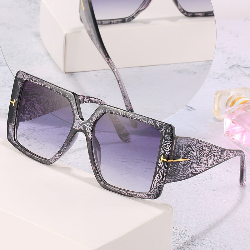 Einzigartige Oversized Geometrische Sonnenbrille Brehn