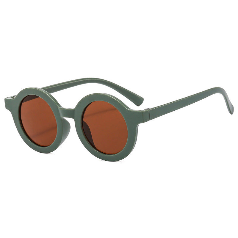 Vintage runde Rahmen Sonnenbrille Brehn
