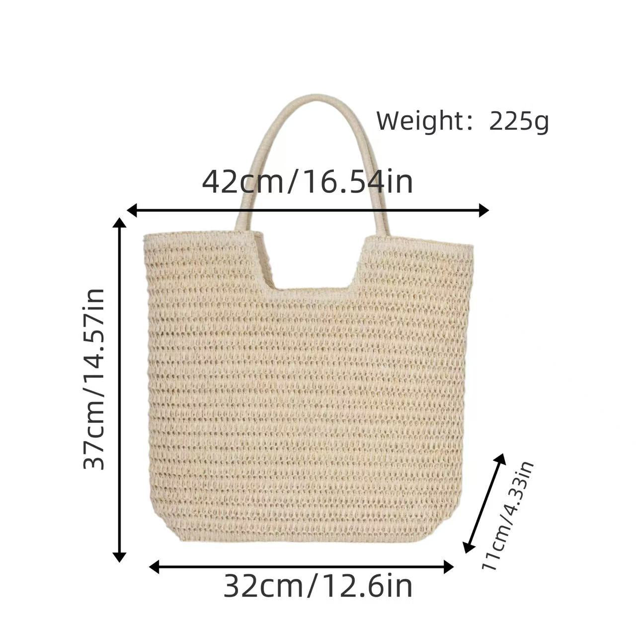 Handgewebte Strandtasche Brehn