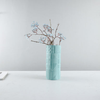 Strukturierte Keramische Dekorative Vase
