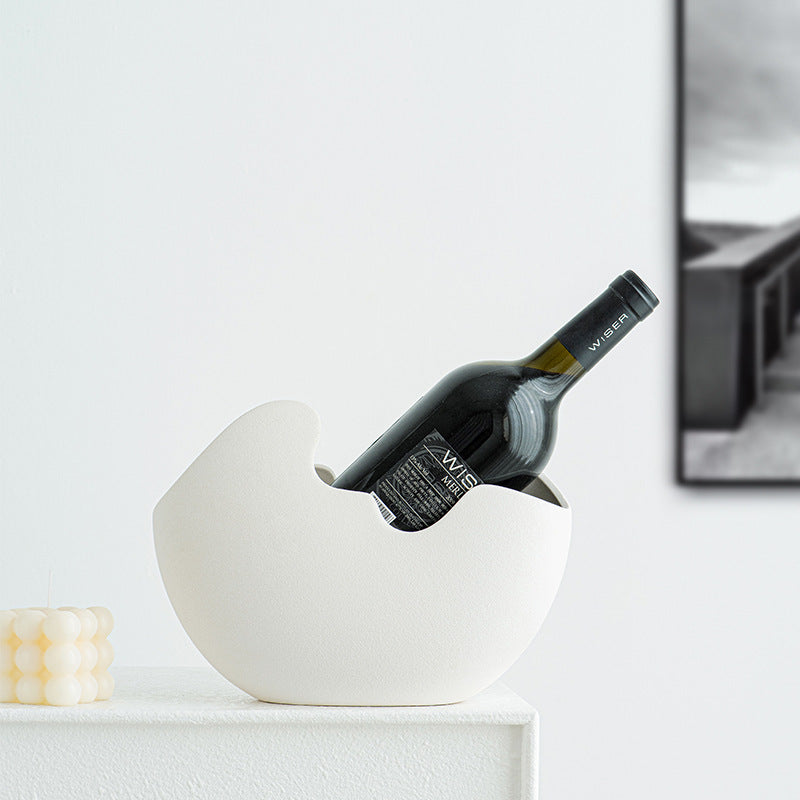 Elegante und moderne Keramikvase Brehn