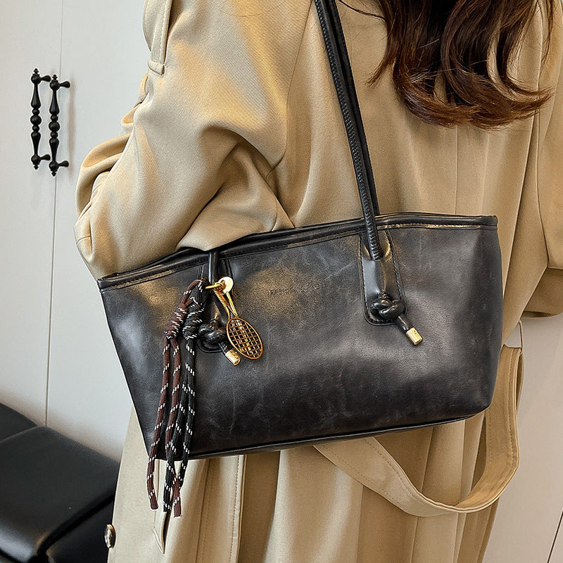 Elegante strukturierte Handtasche