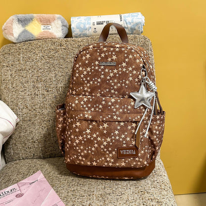 Stylische Stern-gedruckte Freizeit-Rucksack Brehn