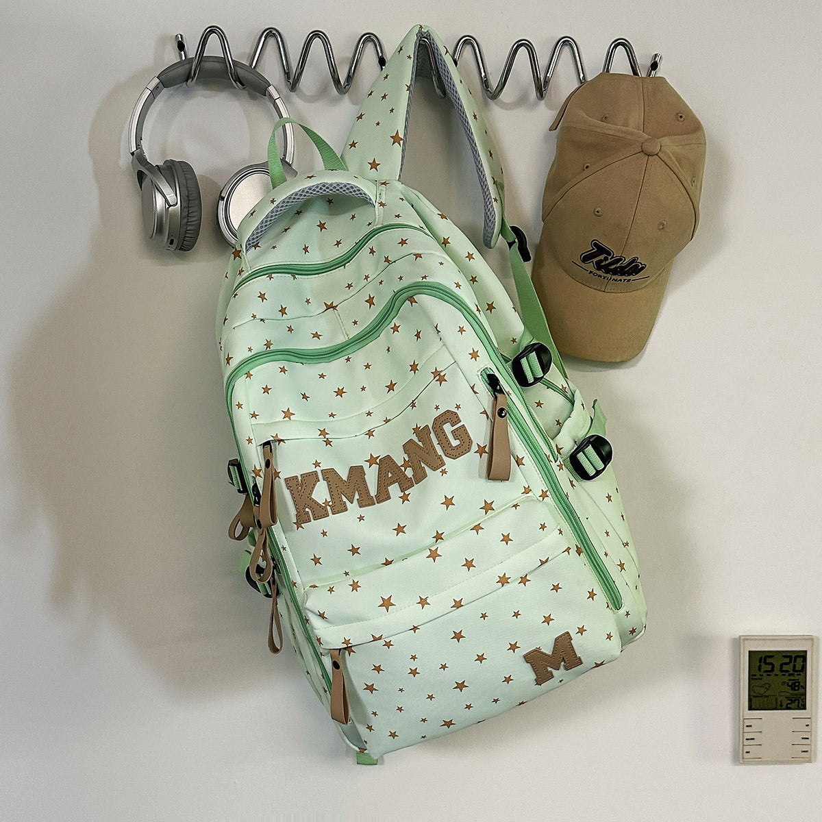 Trendiger Sternmuster-Rucksack Brehn