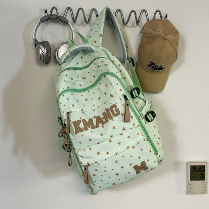 Trendiger Sternmuster-Rucksack Brehn