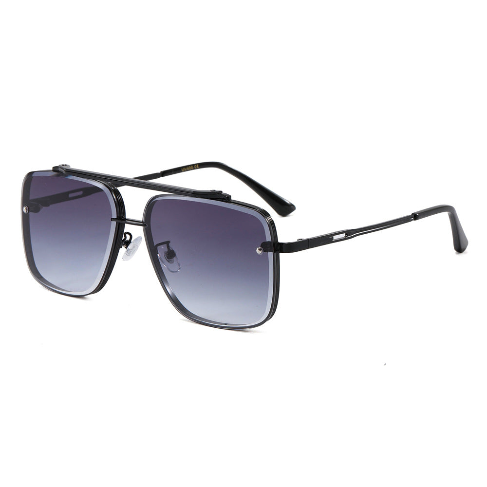 Damen elegante quadratische Designer-Sonnenbrille Brehn