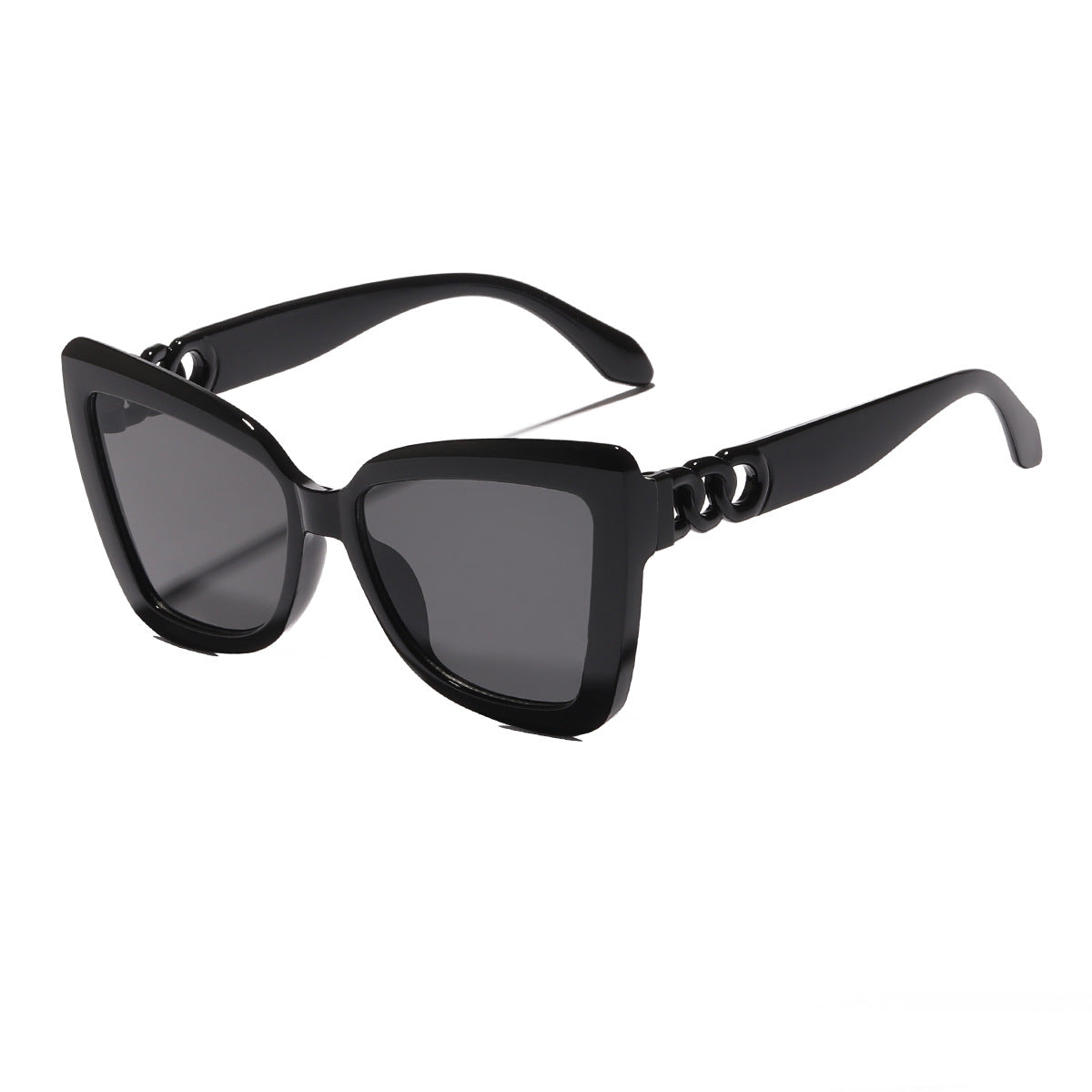 Damen modische Sonnenbrille mit auffälligem Design und robustem Rahmen Brehn