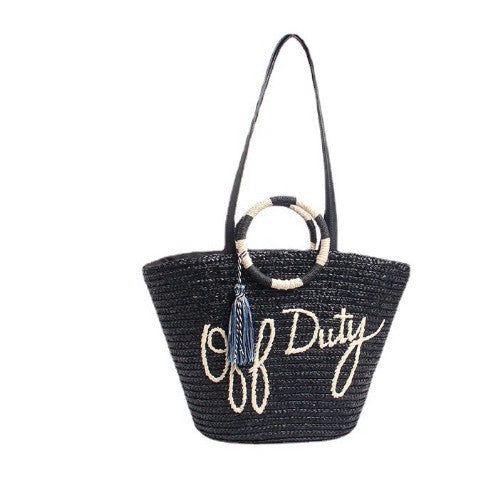 Damen Geflochtene Freizeit Tasche Brehn