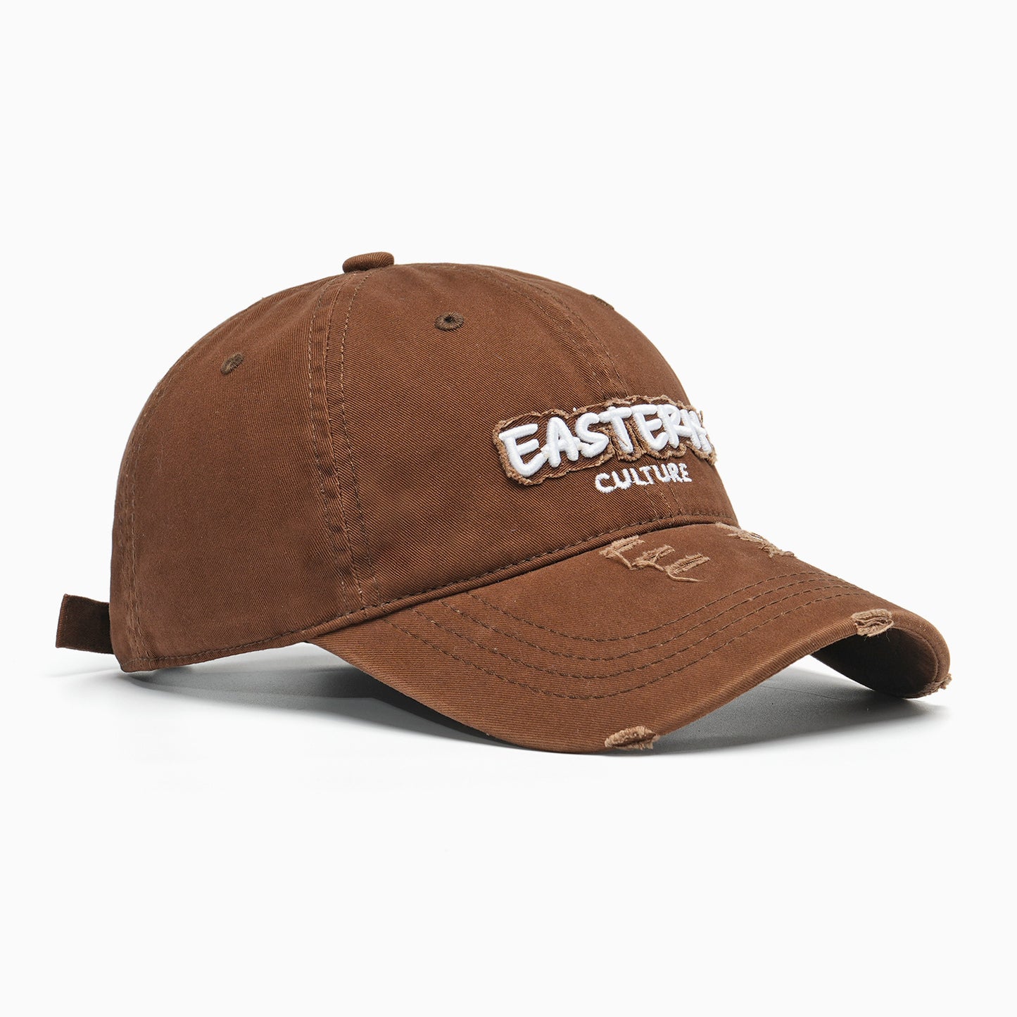 Damen lässige und stylische Destroyed-Basecap Brehn