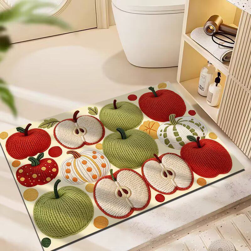 Dekorativer Obst-Themen-Teppich Brehn