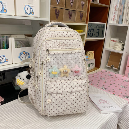 Stilvolles sternbedrucktes multifunktionales Rucksack Brehn