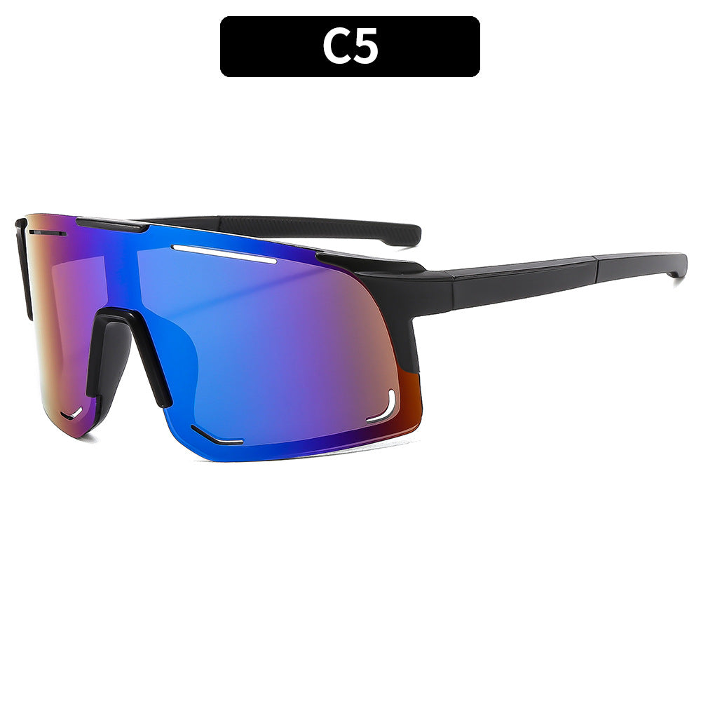Futuristische Sport Schild Sonnenbrille