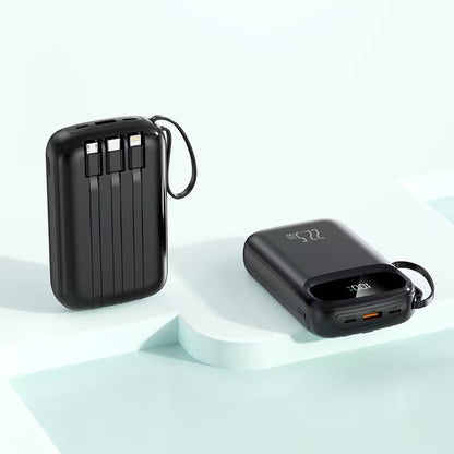 Multifunktionale Powerbank mit Eingebautem Lcd-Display Von Brehn